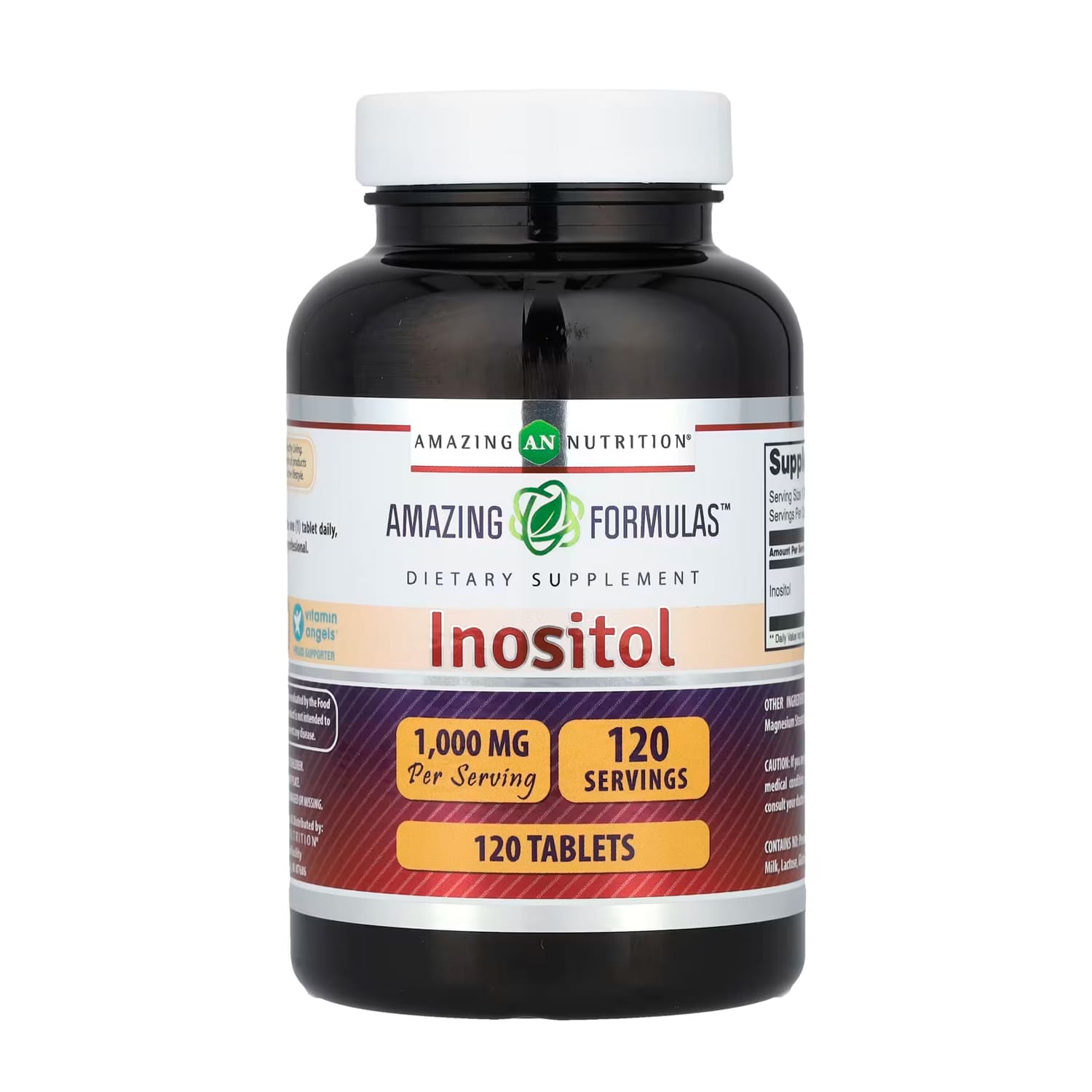 Inositol Amazing Formulas 1000mg. 120 tabletas