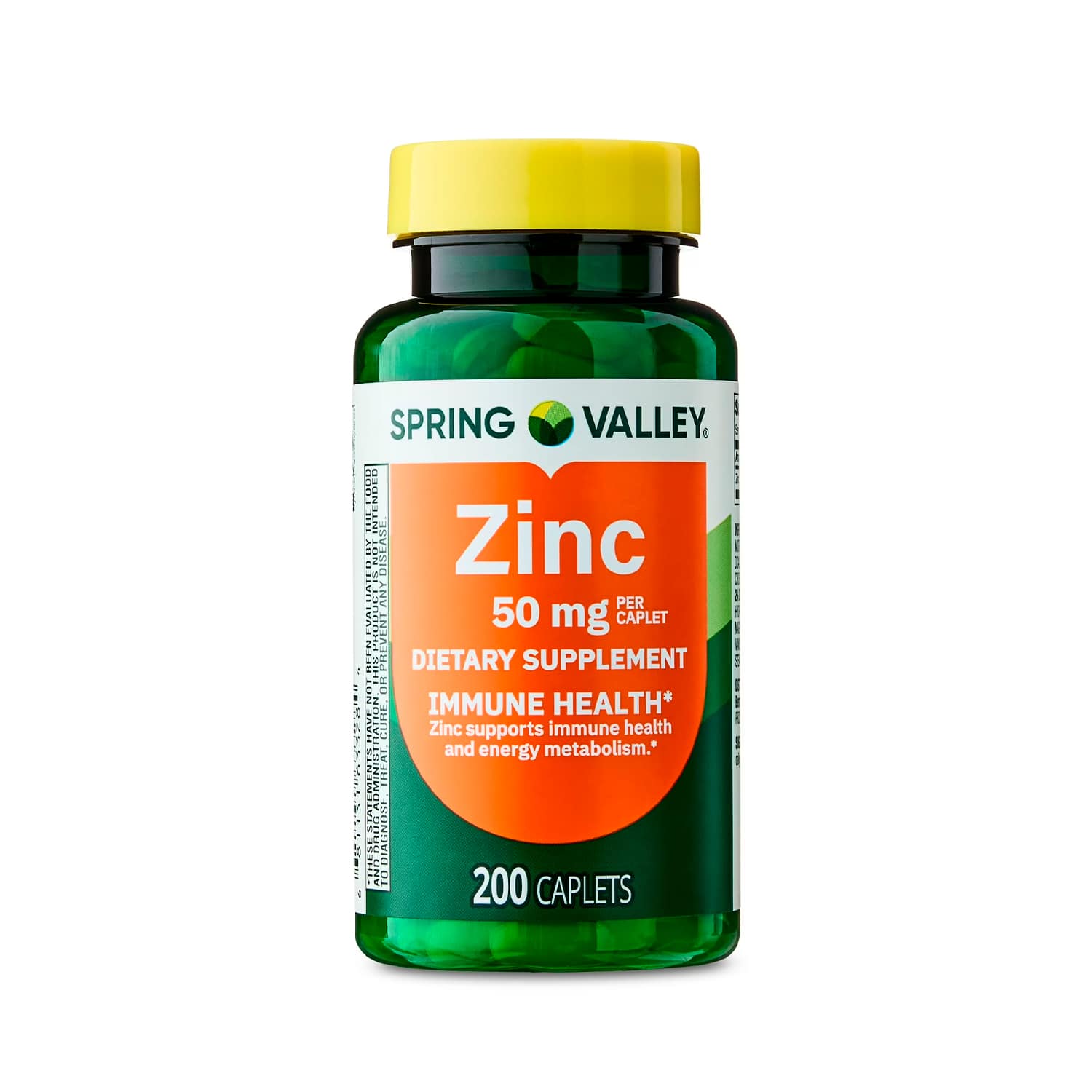 Zinc 50 mg Spring Valley. 200 Tabletas
