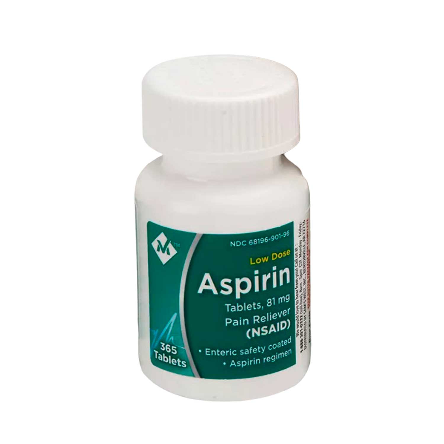 Aspirina Members Mark 81 mg. 365 Tabs