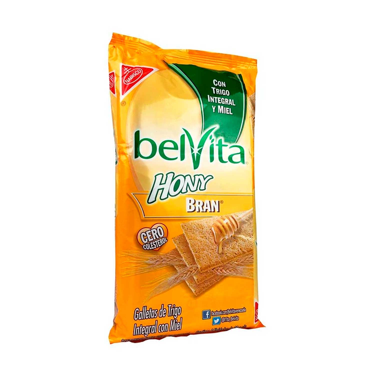 Galleta Belvita Hony Bran Nabisco. 26 g