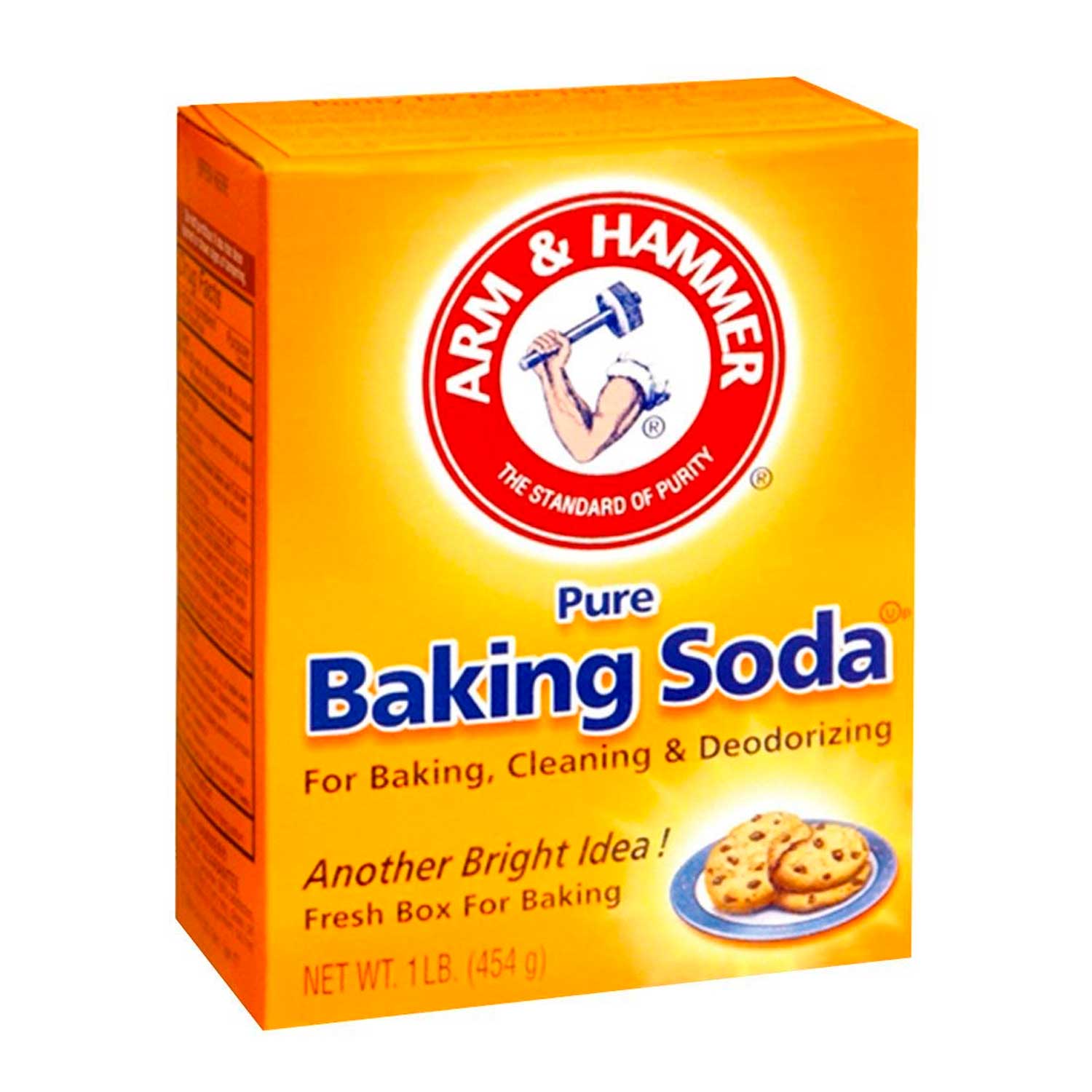 Bicarbonato de Sodio Arm & Hammer. 454 g
