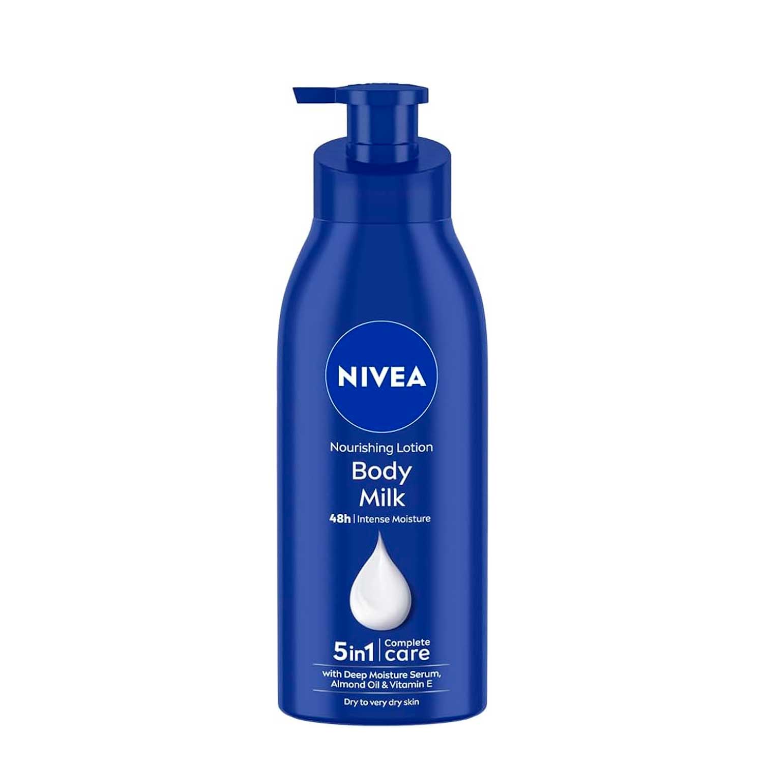 Crema Corporal 5 en 1 Milk Nutritiva 48h Nivea. 400 ml