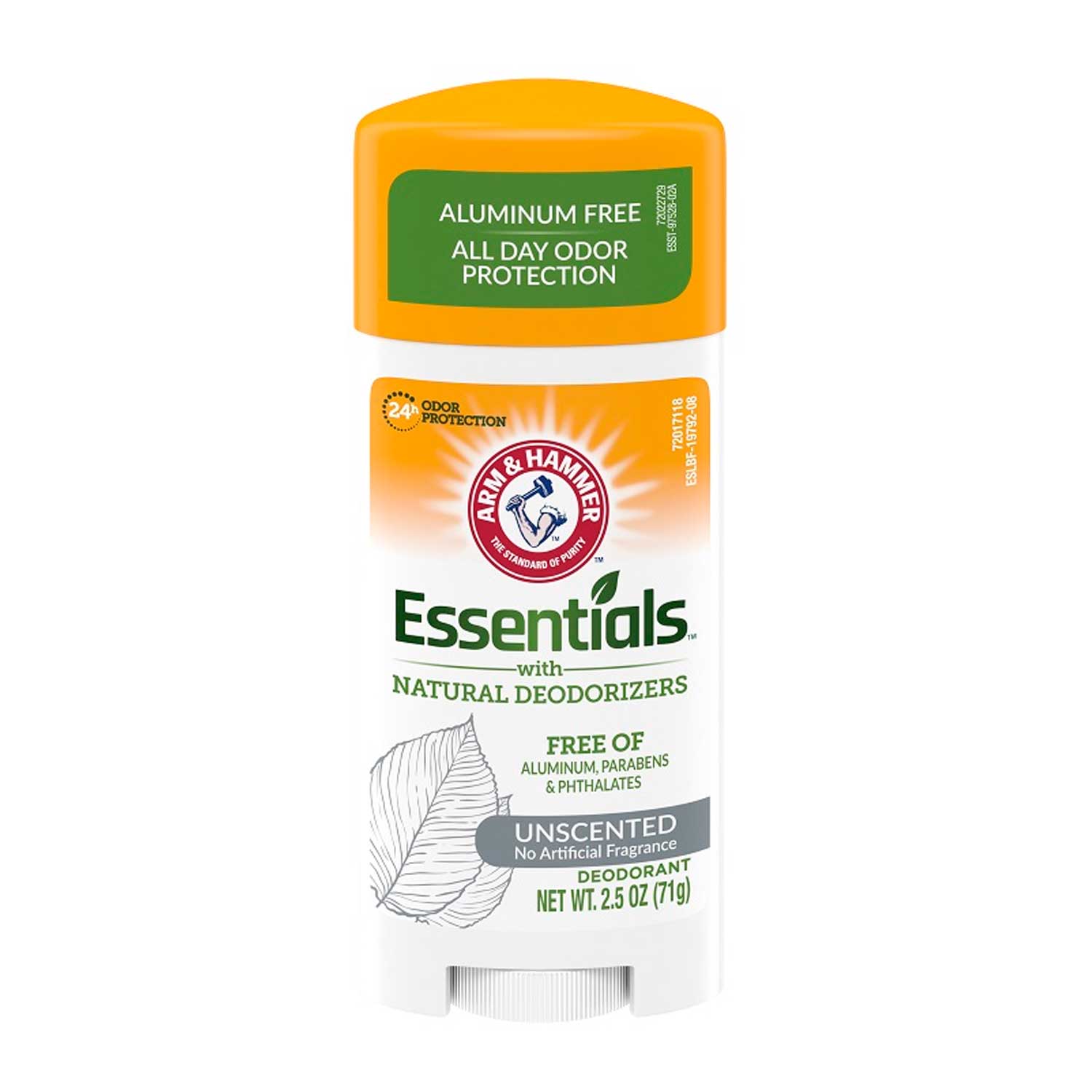 Desodorante en Barra Essentials Arm & Hammer Sin Fragancia. 71 g