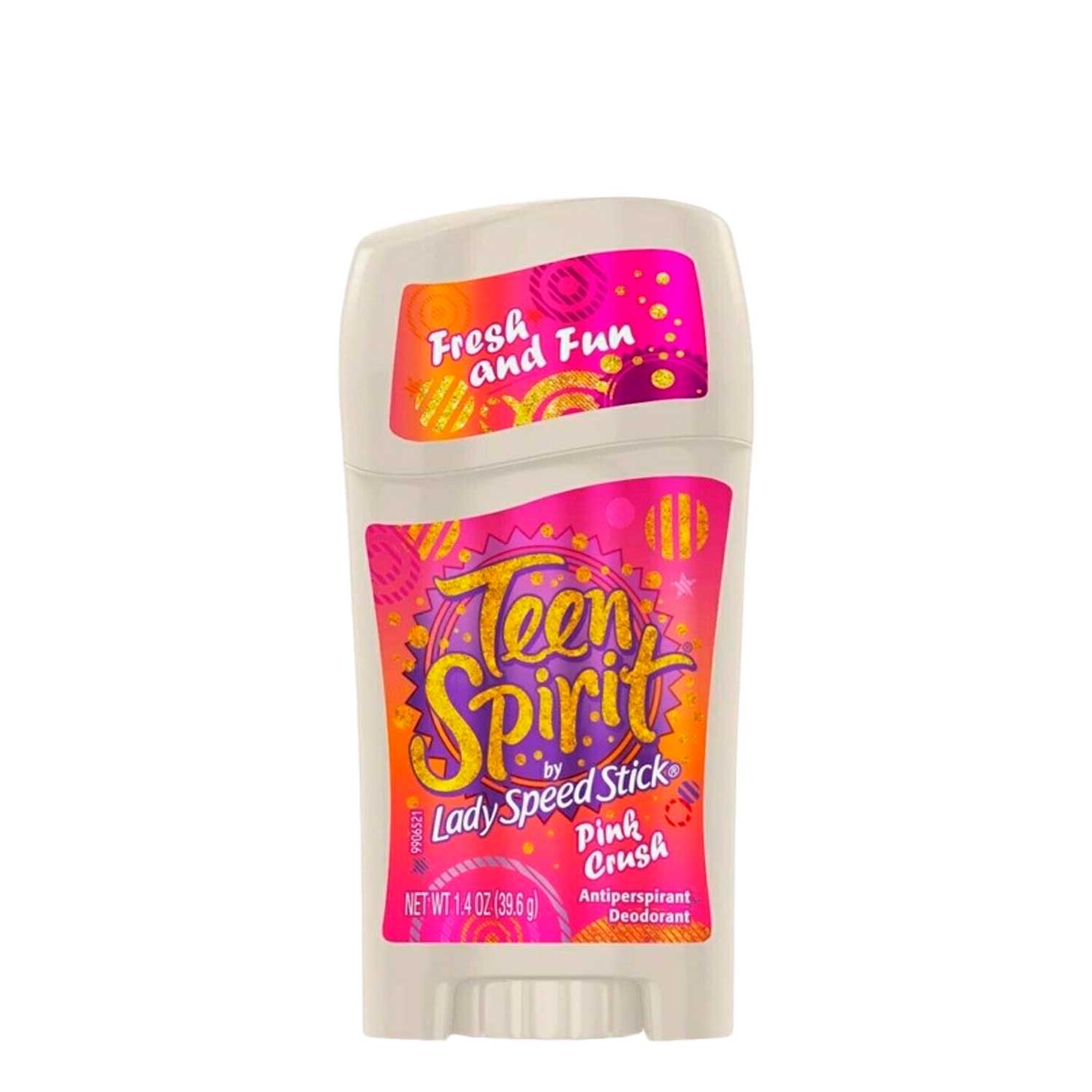 Desodorante Lady Speed Stick Teen Spirit Pink Crush. 39 g