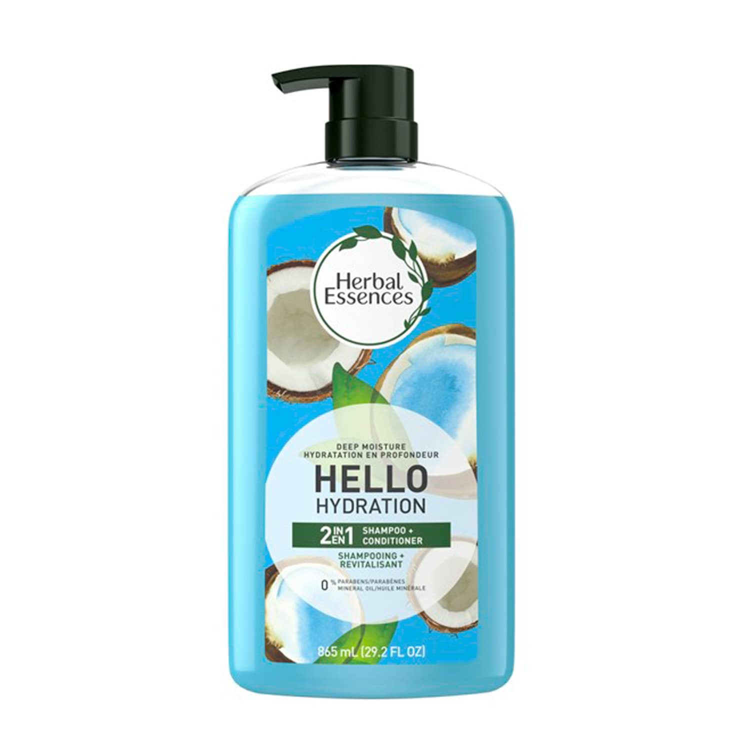 Shampoo Herbal Essences Hidratación 2en1. 865ml