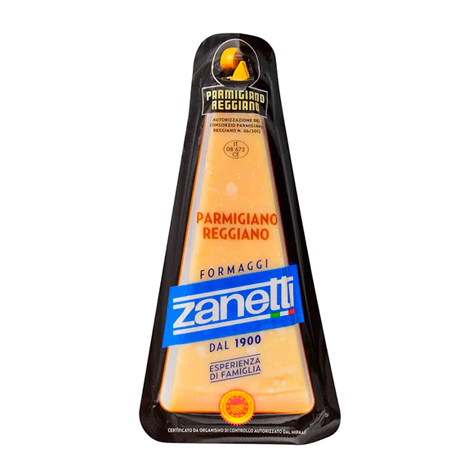 Queso Parmigiano Reggiano Zanetti. 200gr