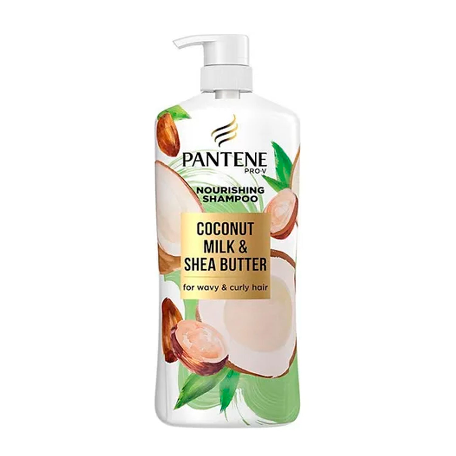 Shampoo Pantene Pro-V Leche de Coco y Mantequilla de Karité. 1.13 litros
