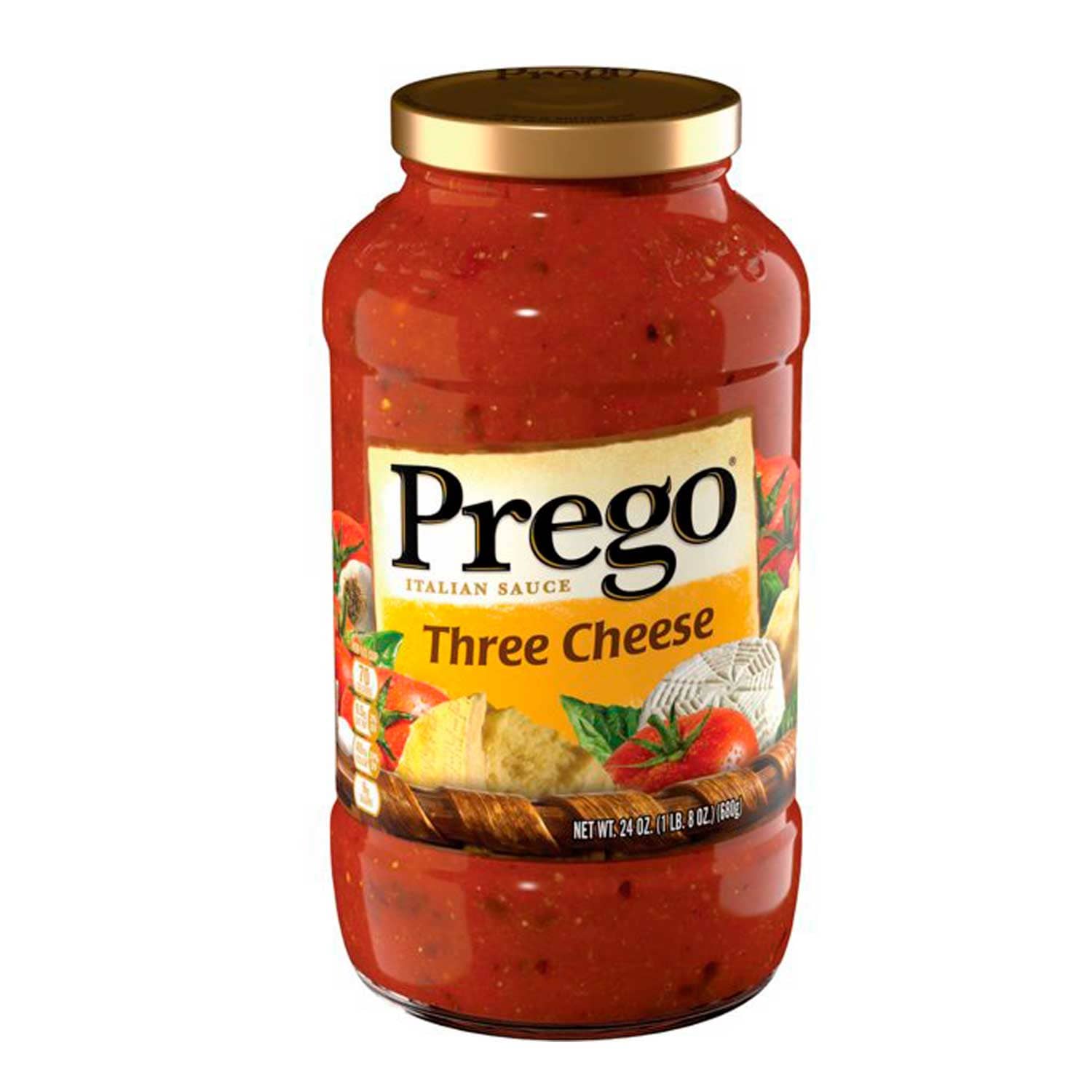 Salsa para Pastas Prego tomate y 3 quesos. 680 gr