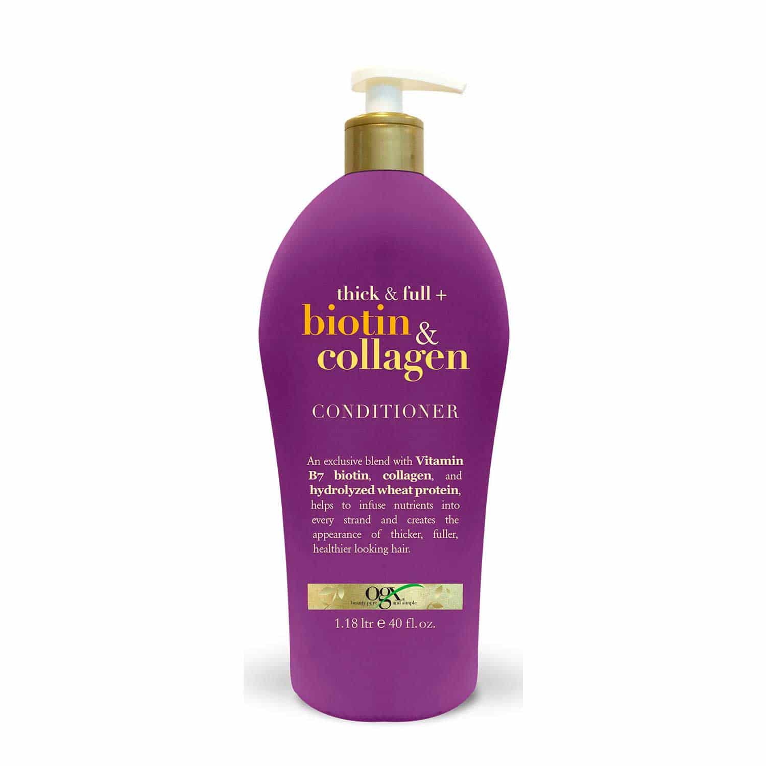 Acondicionador Biotin y Colágeno OGX. 1.18 Lt