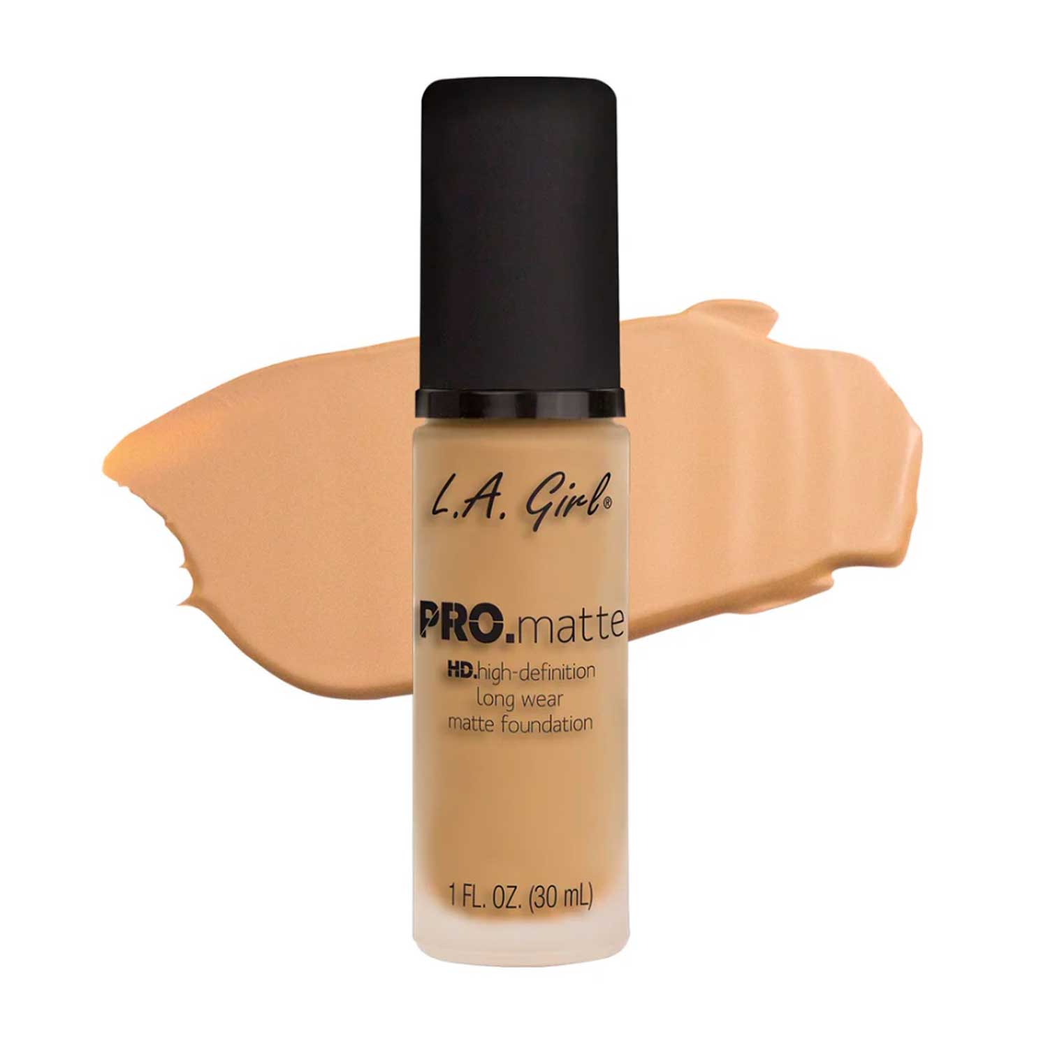 Base PRO.matte HD Larga Duración L.A Girl Tono 673 Beige. 30 ml