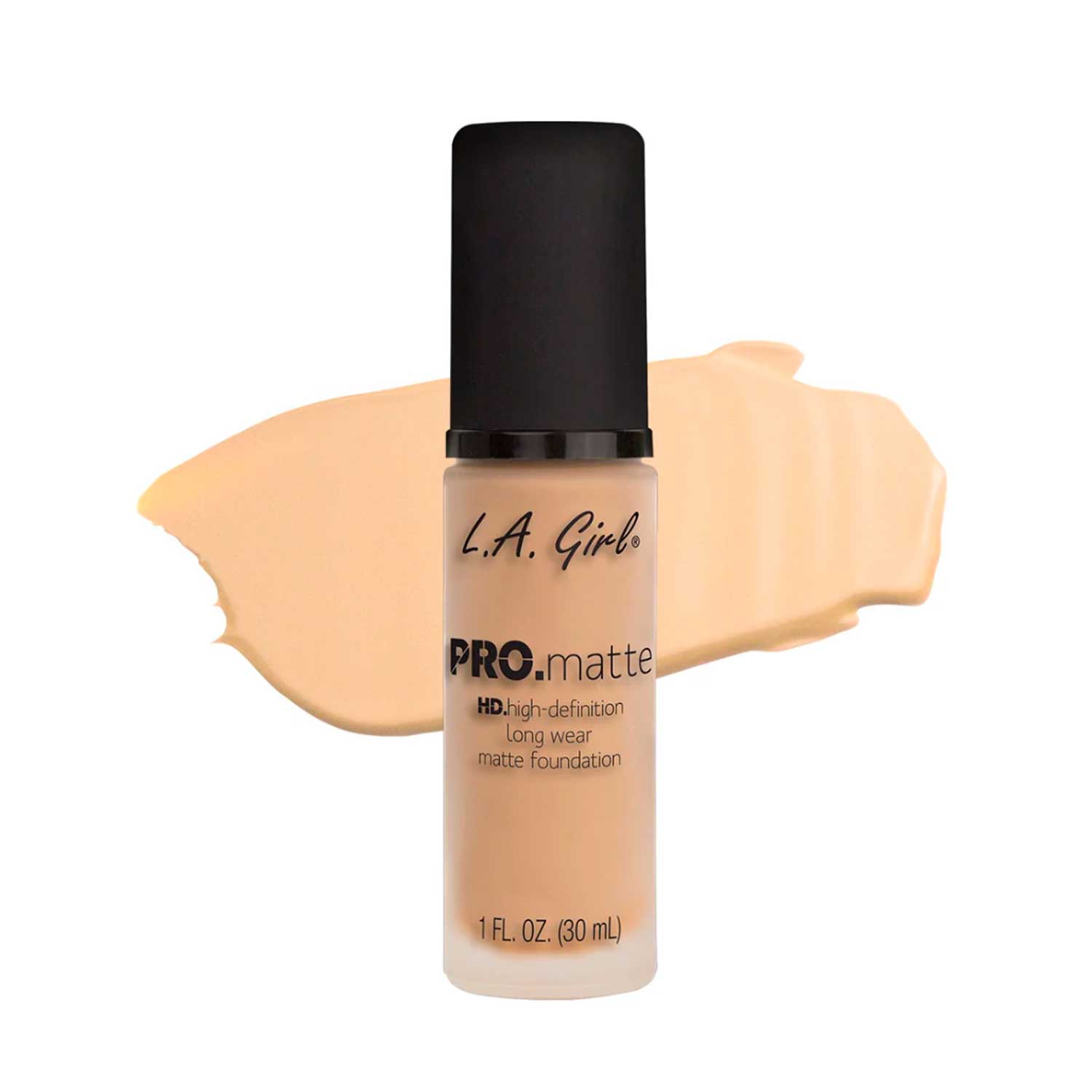 Base PRO.matte HD Larga Duración L.A Girl Tono 671 Ivory. 30 ml