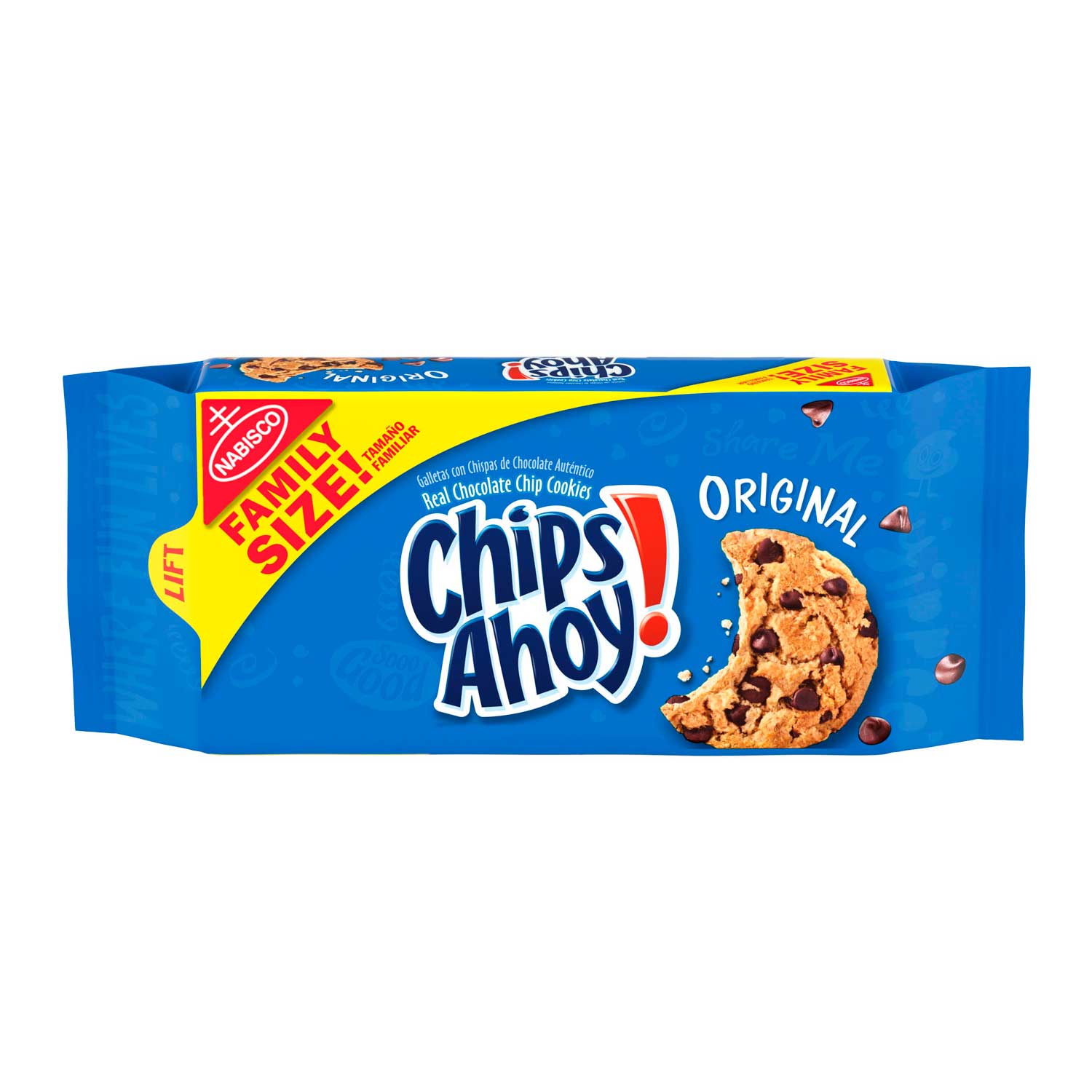 Galleta Chips Ahoy! Family Fize. 515 gr
