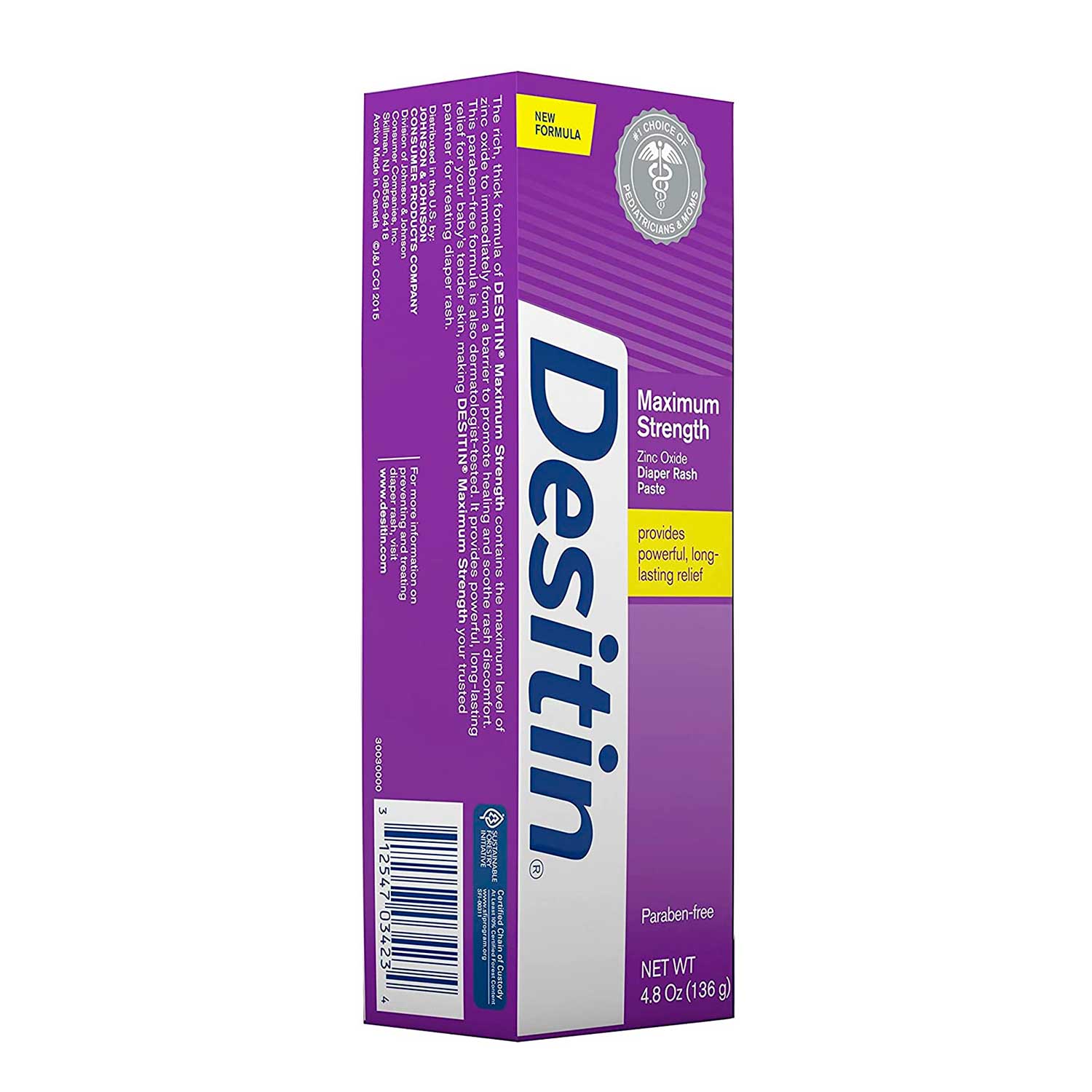 Crema Antipañalitis Desitin Máxima Potencia 136 gr