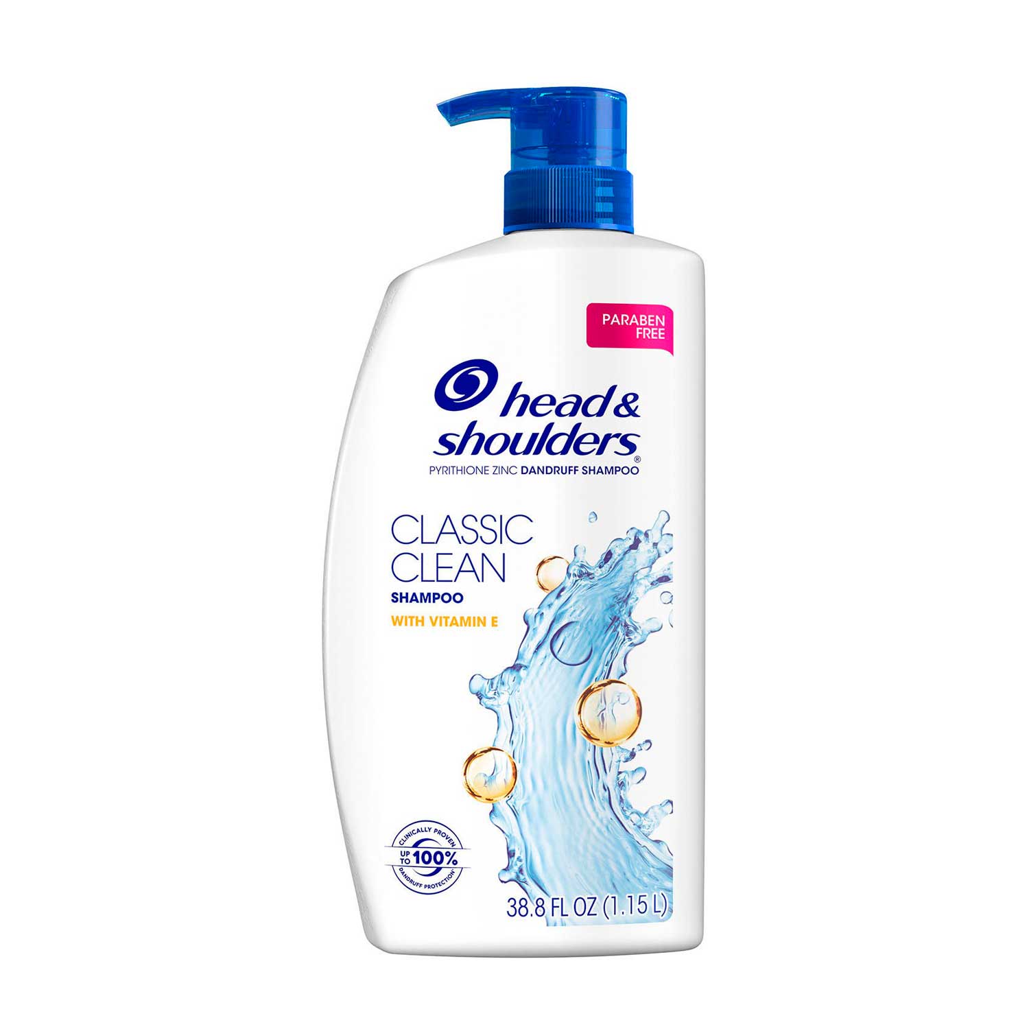 Shampoo Head & Shoulders Classic Clean + Vitamina E 1.15 lt