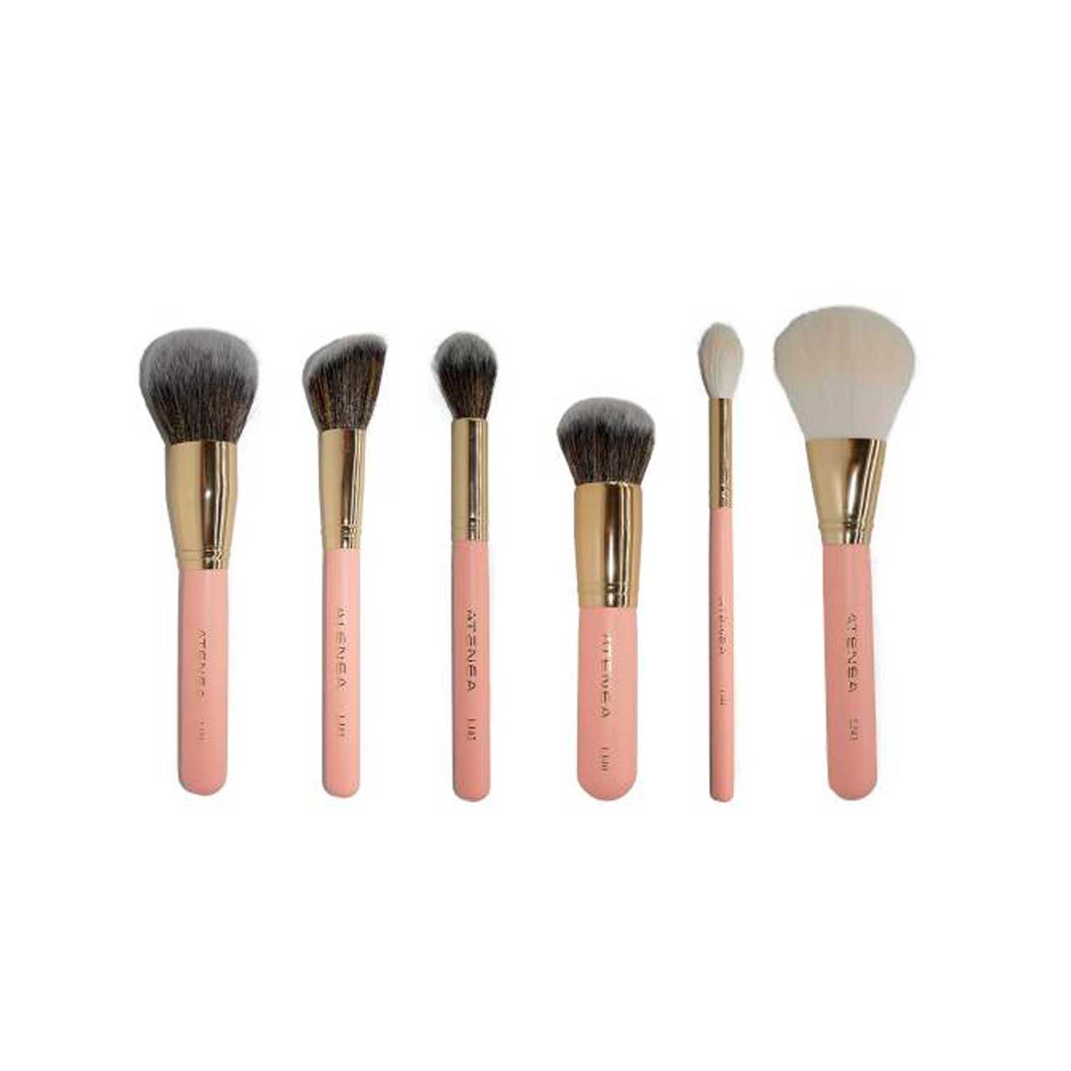 Kit de Brochas de Maquillaje Dreamland Atenea. 6 Pcs