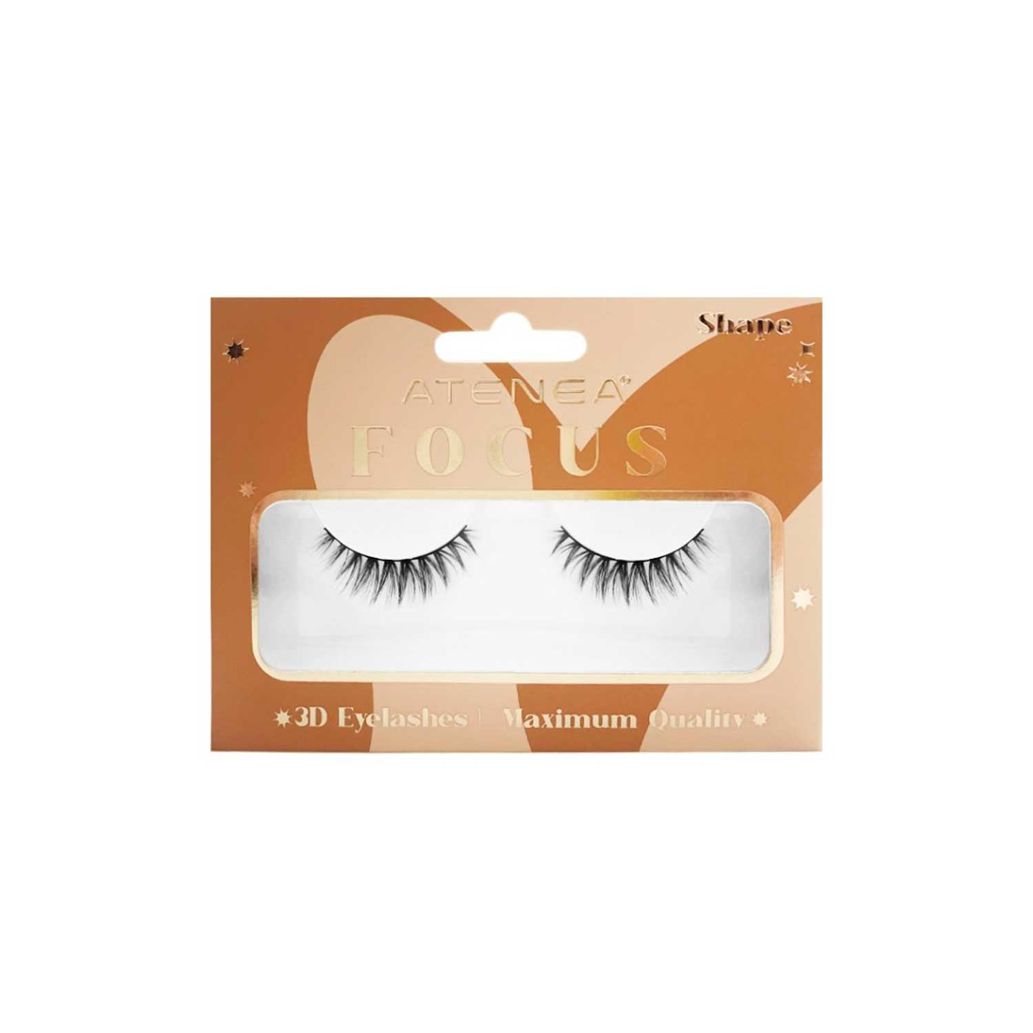 Pestañas Focus 3D Atenea. Shape