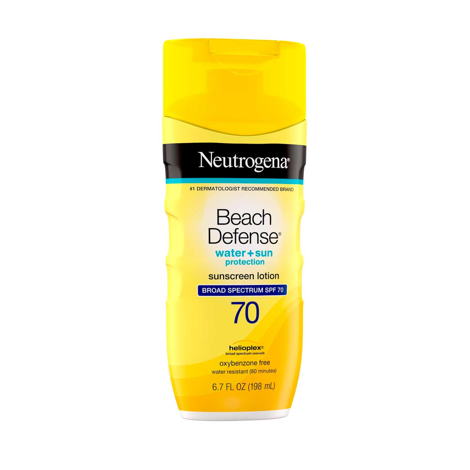 Protector Solar Neutrogena Beach Defense Water+Sun SPF 70. 198 ml