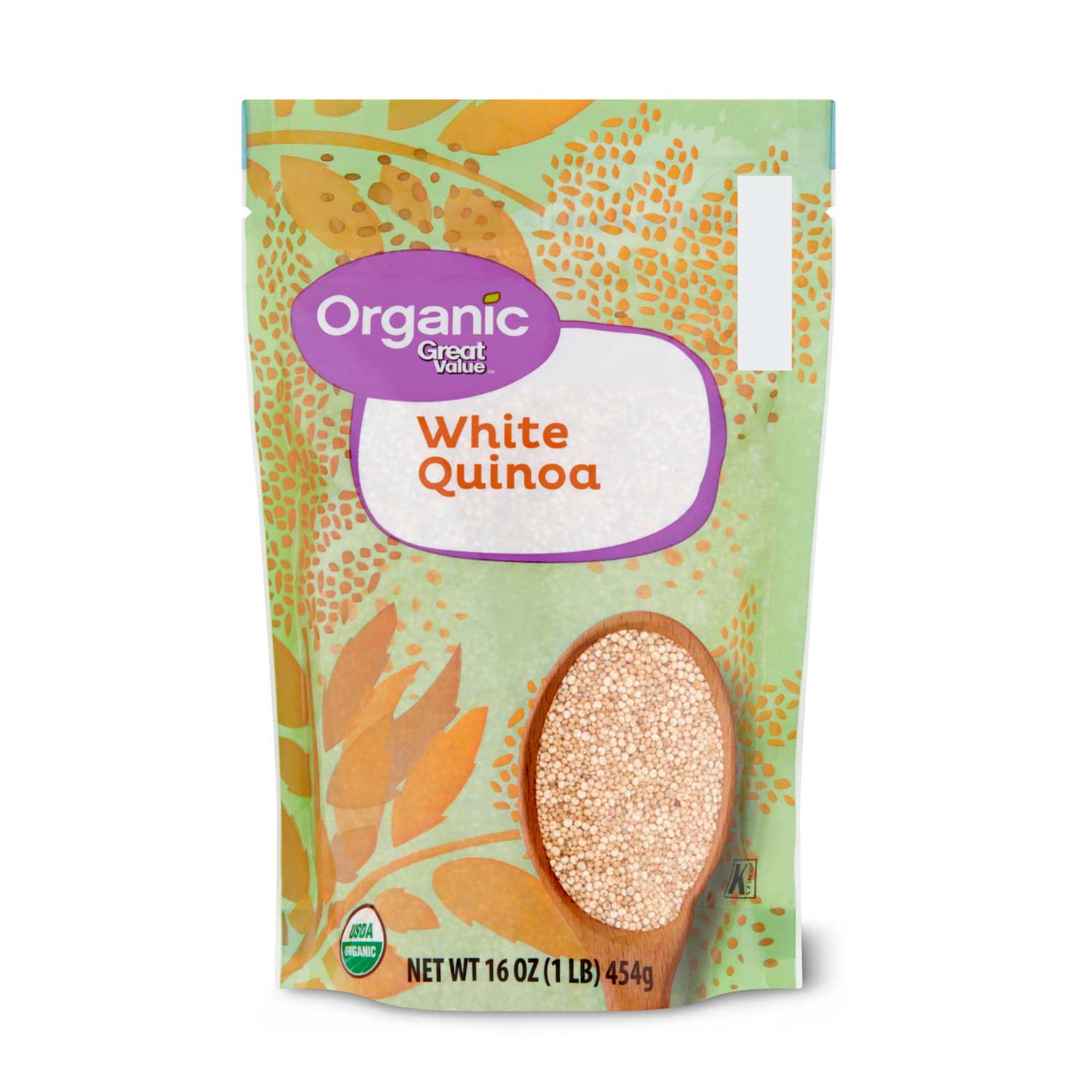 Quinoa Blanca Great Value. 454 gr