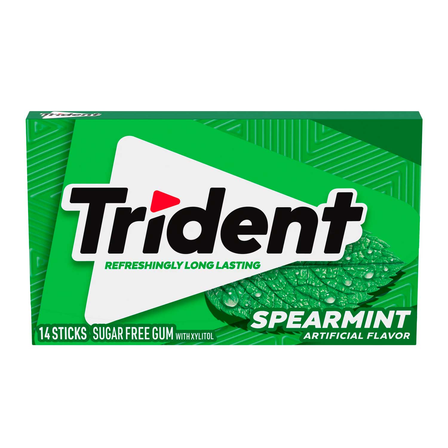 Trident Sabor Hierbabuena Sin Azúcar. 14 Sticks