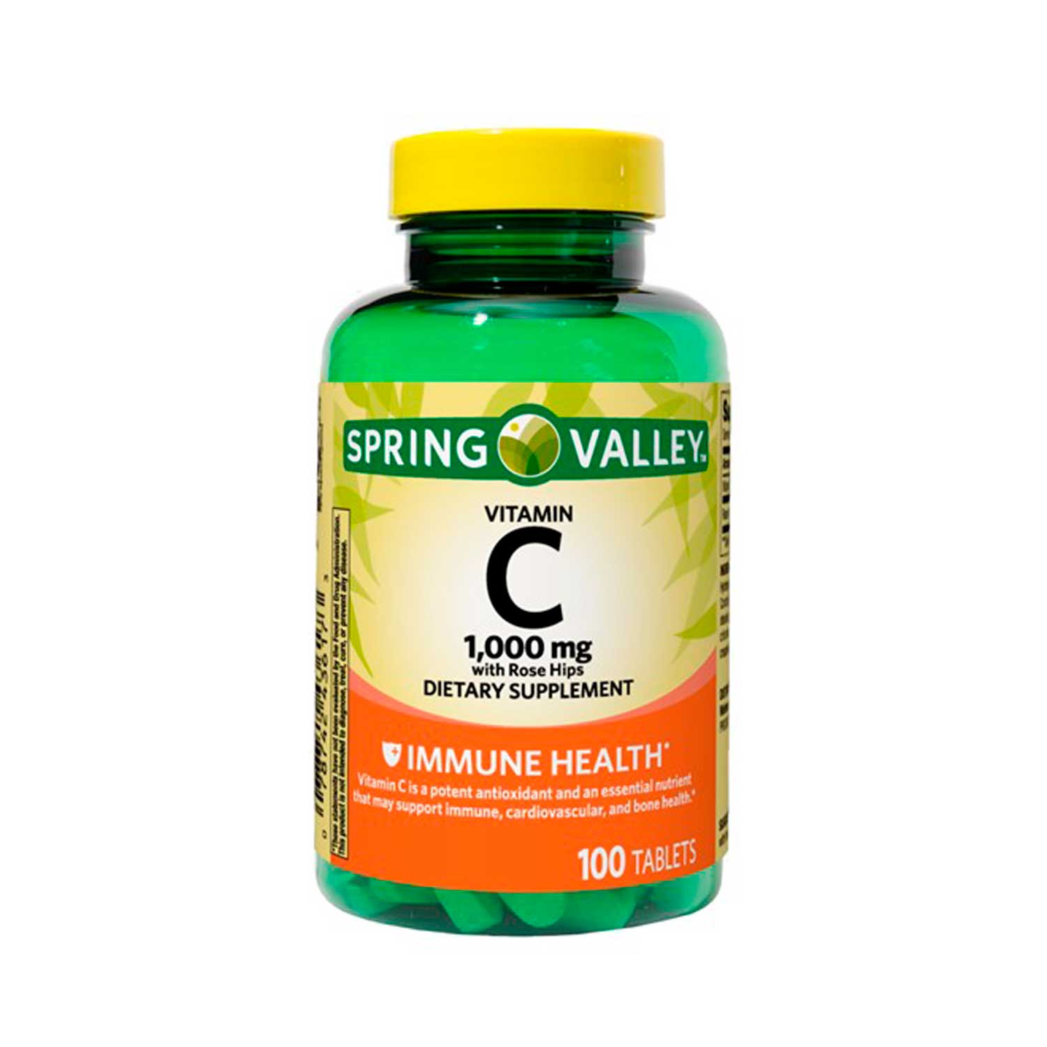 Vitamina C Spring Valley. 1000 mg. 100 tabs