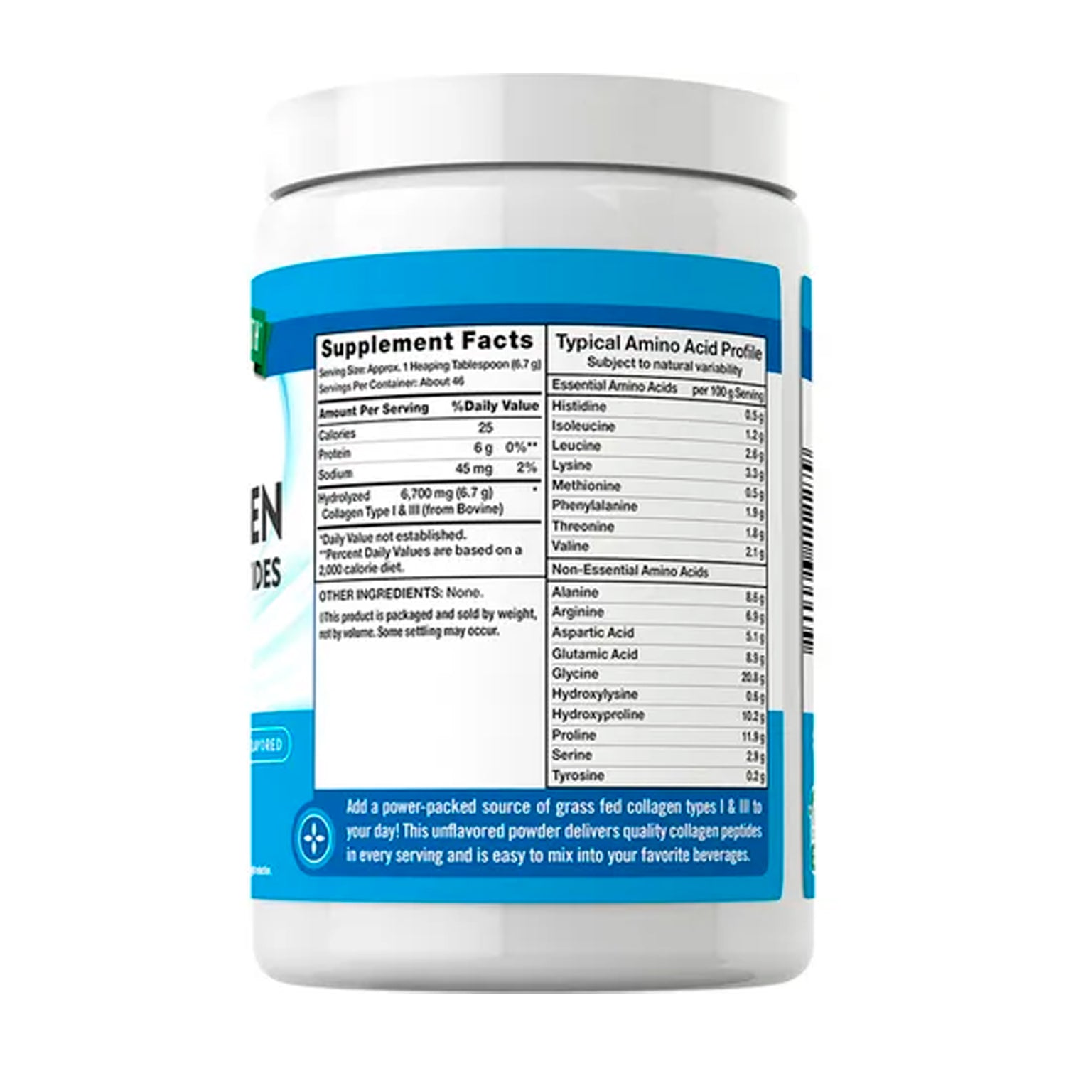 Ultra Colágeno en Polvo 11 Oz (312 G). Nature's Truth