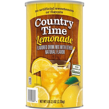 Limonada Country Time. Sabor Natural 2.33 kg