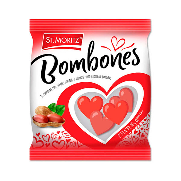 Bombones de Chocolate St. Moritz. 10 uds