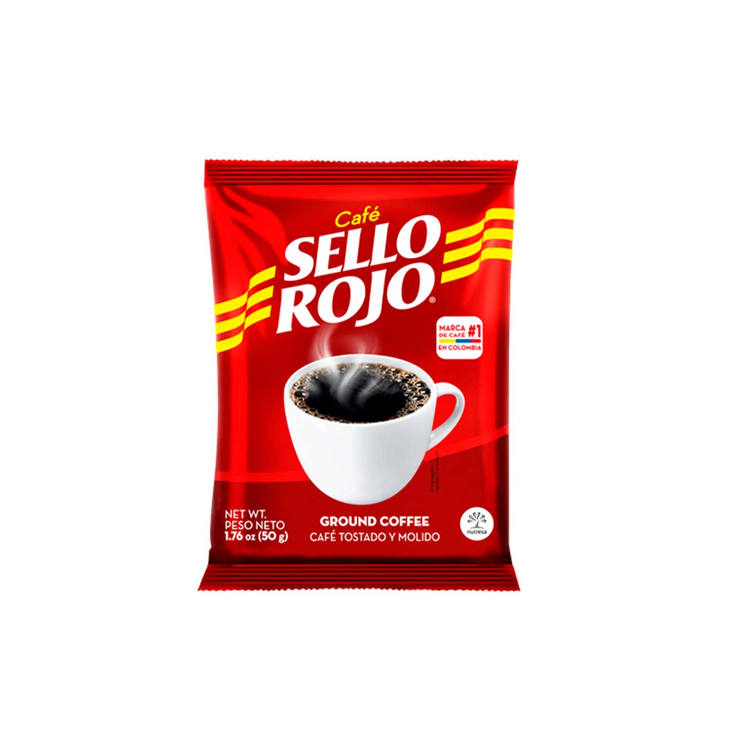 Café Molido Sello Rojo. 50 g