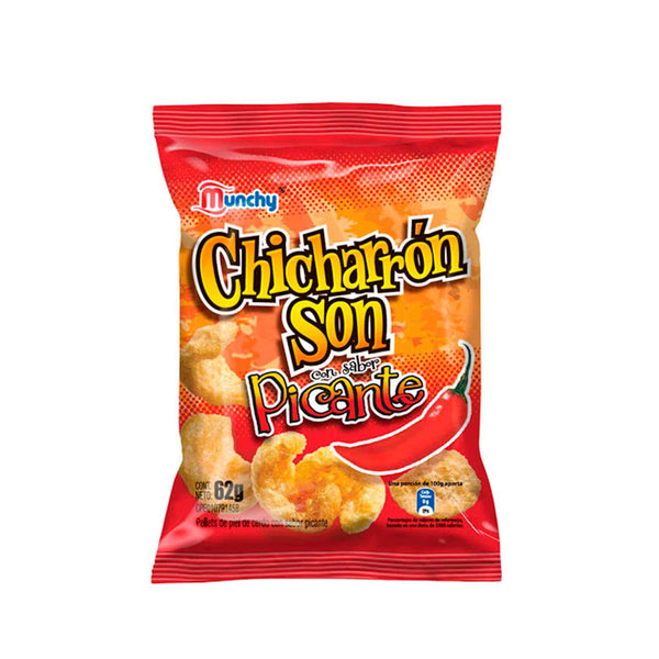 Chicharron Pïcante Munchy. 62 g