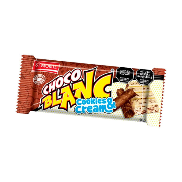 Chocolatte de Leche Cookies and Cream St. Moritz. 32 g