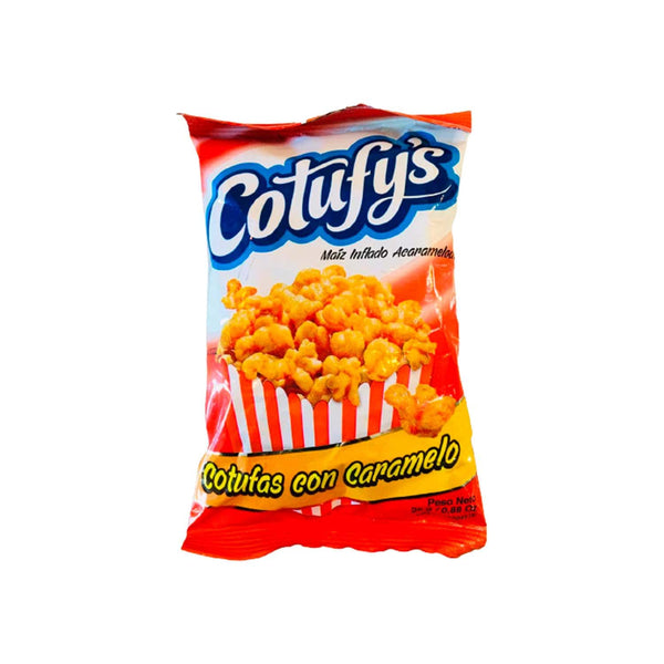 Cotufas Acarameladas Cotufy's. 25 g
