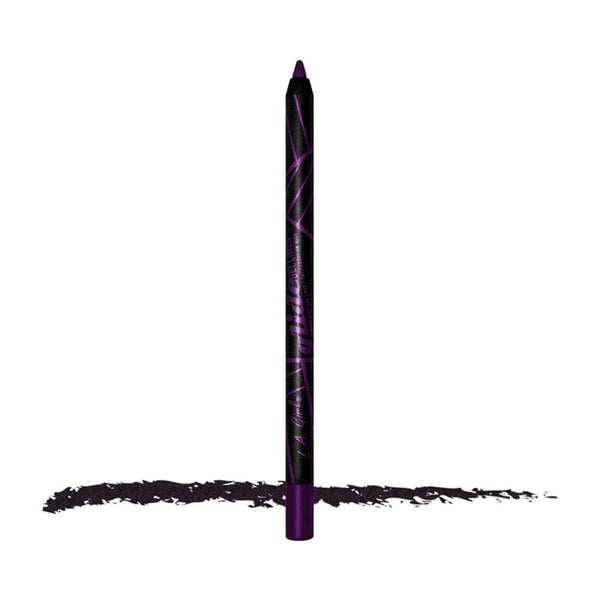 Lápiz Delineador de Ojos en Gel L.A Girl. 367 Black Amethyst
