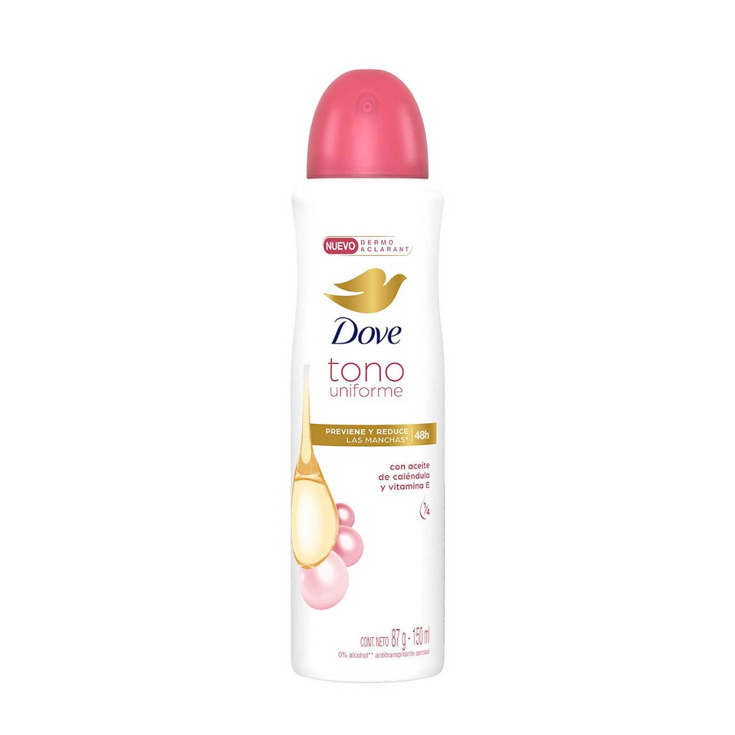 Desodorante Spray Dermo Aclarante Tono Uniforme. 150 ml