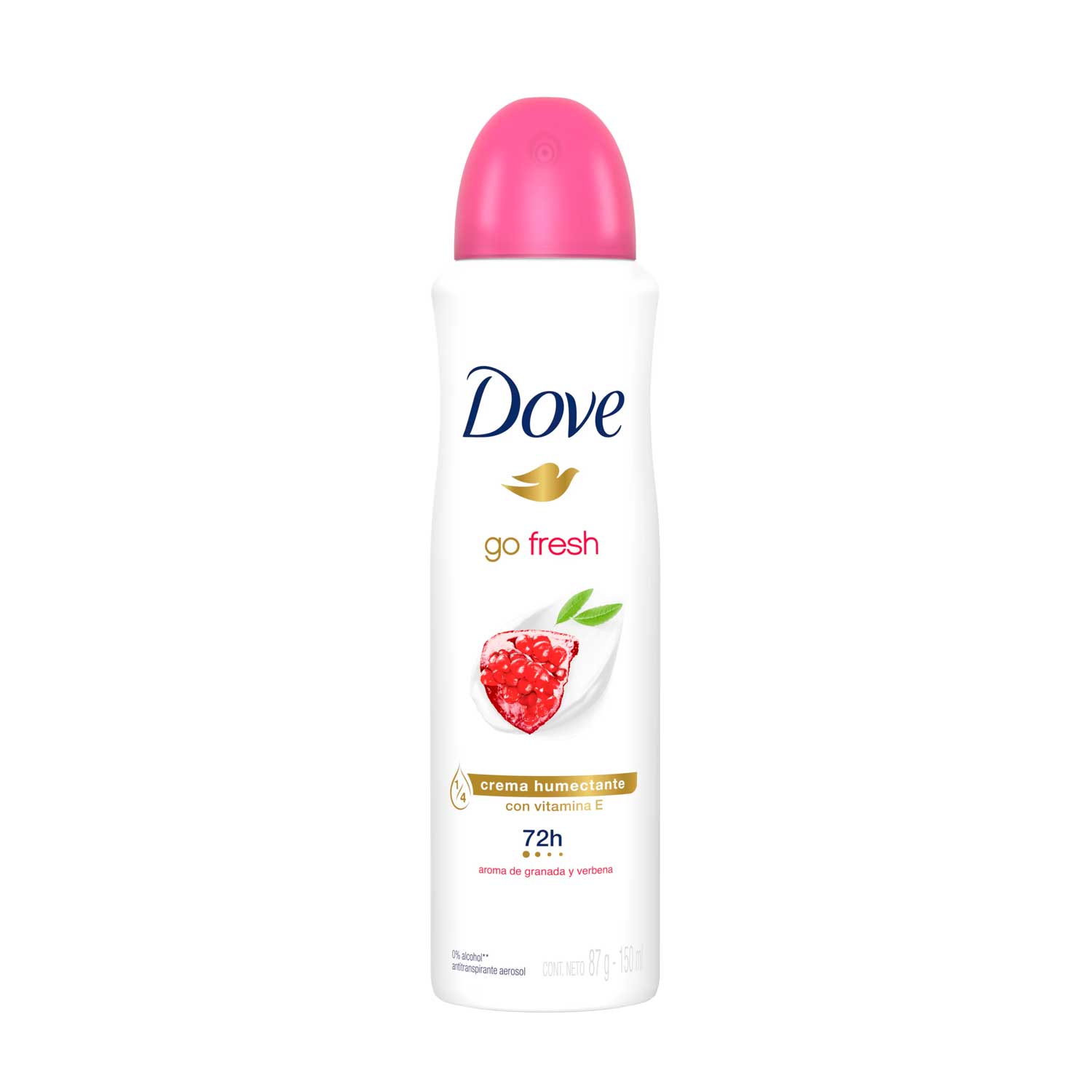 Desodorante en Spray Granada y Verbena Dove. 150 ml
