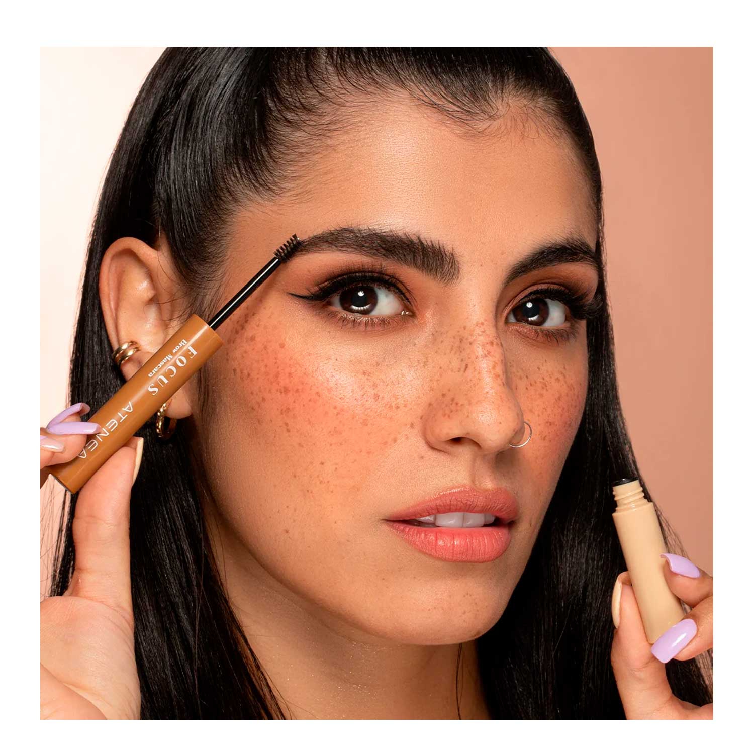 Gel de Cejas con Pigmento Focus Atenea Tono Dark