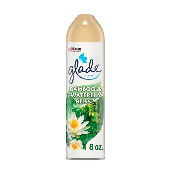 Ambientador en Spray Glade Lirios de Aqua y Bambú. 227 G