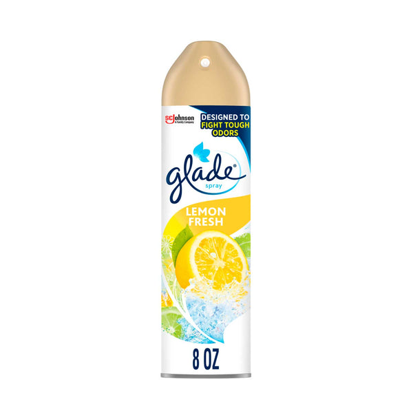 Ambientador en Spray Glade Limón Fresco. 227 G