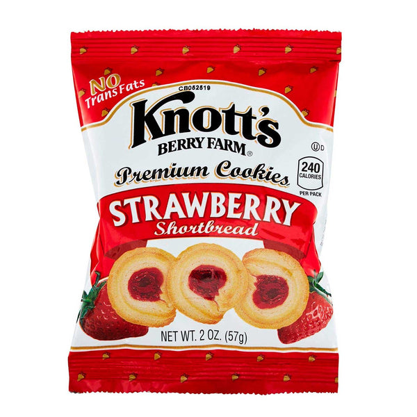 Galletas de Mantequilla de Fresa Knott's. 57 g