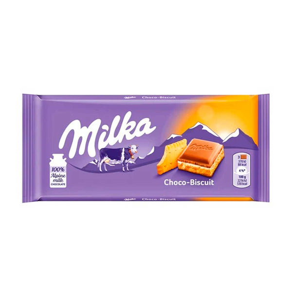 Chocolate Milka Choco Biscuit. 100 gr