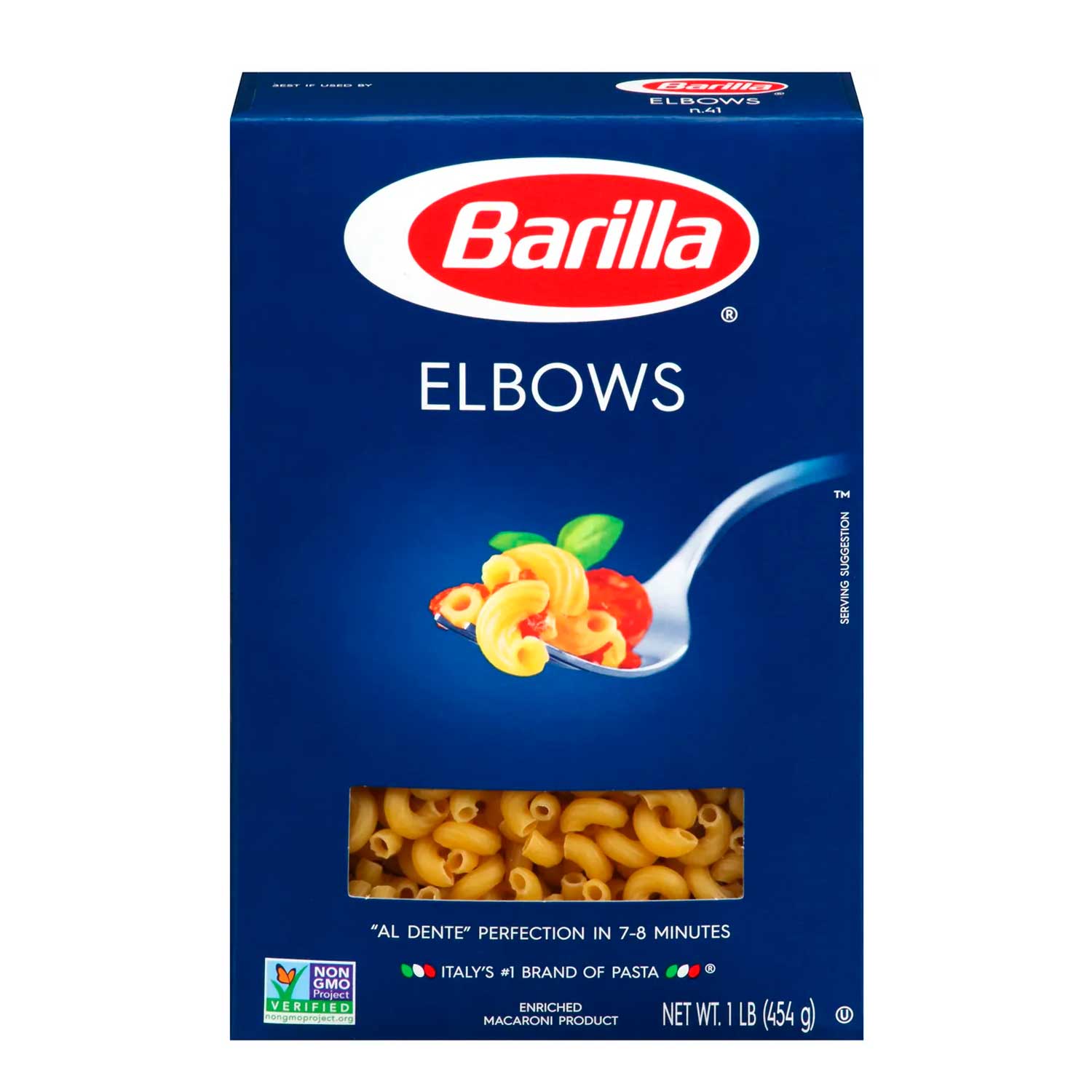 Pasta Elbows Barilla. 454 g