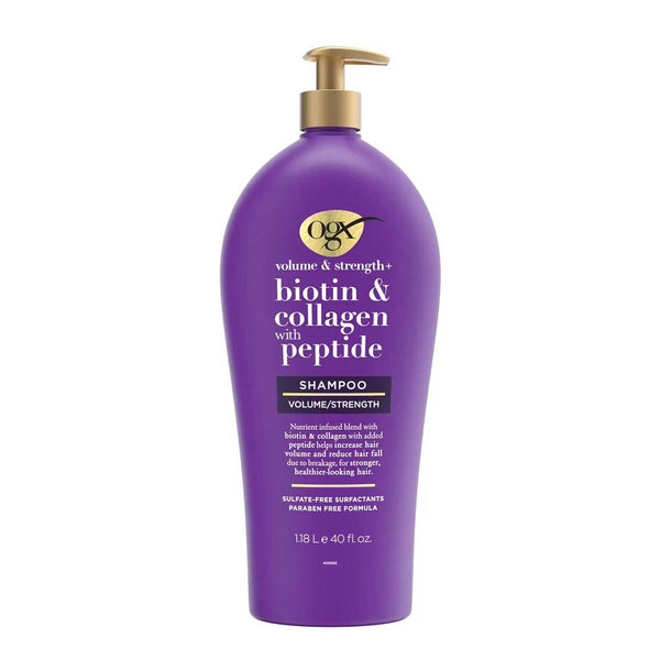 Shampoo Biotin, Colágeno y Peptidos OGX 1.18 L