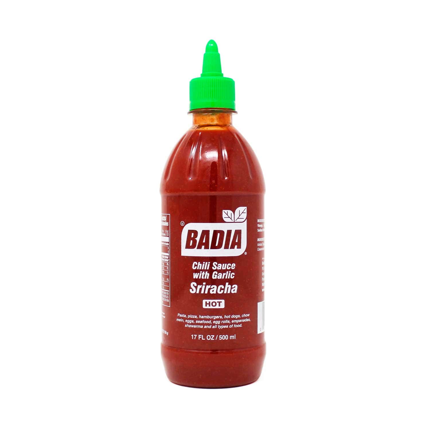 Salsa de Chile con Ajo Sriracha Badia. 500 ml
