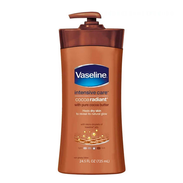 Loción Corporal Vaseline Cocoa Radiant. 725 ml