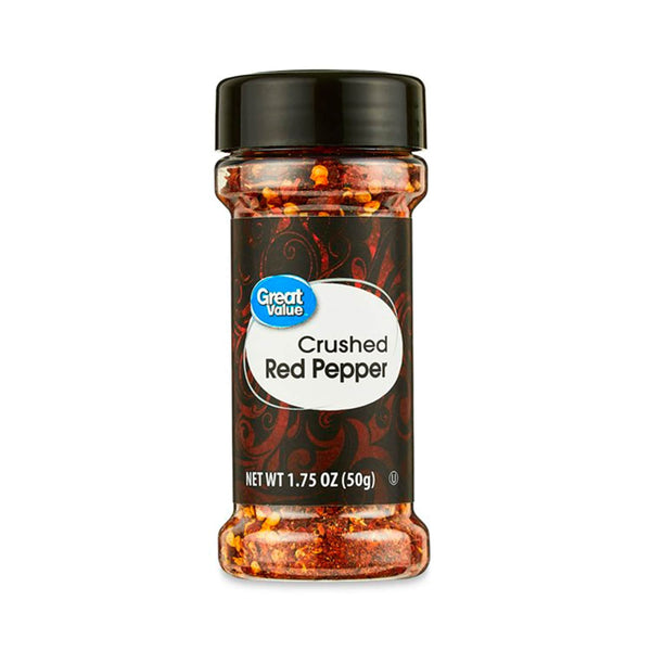 Pimienta Roja en Hojuelas Great Value 50 gr