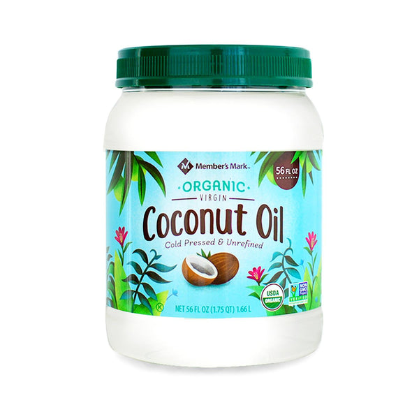 Aceite de Coco Virgen Orgánico Members Mark 1.66 Lt