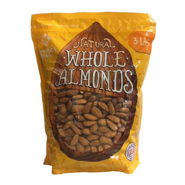 Almendra Entera Natural Members Mark, 1.36 Kg