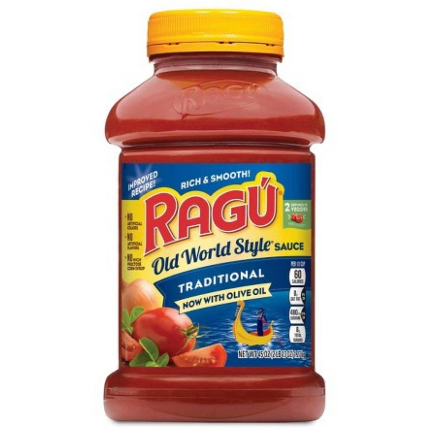 Salsa para pasta Tradicional Ragú 1.27 kg.