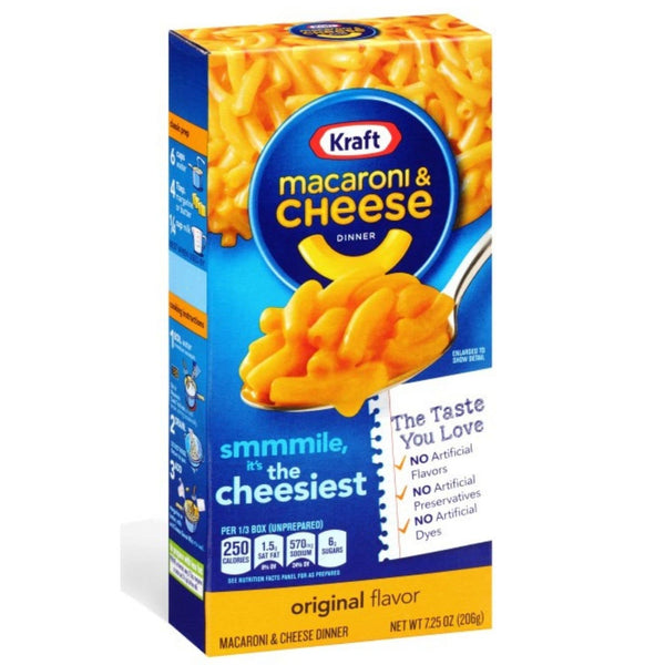Macarrones con Queso Kraft Sabor Original 206 gr.