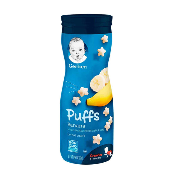 Galletas Puff Gerber Banana. 42 gr