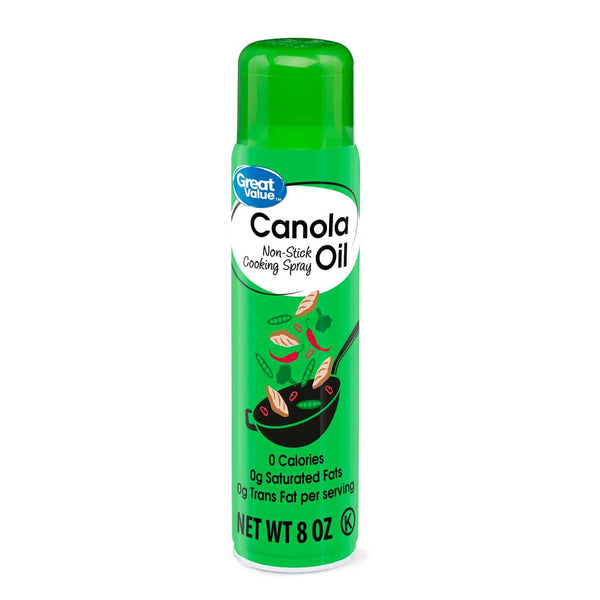 Aceite de Canola Spray Great Value 227 gr